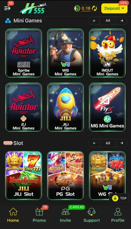H555 game